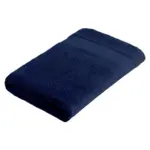 Sophie Muval handdoek gerecycled 140x70 cm 450 grm² navy pms 533c navy - Handdoekeninclusieflogo Sophie Muval handdoek gerecycled 140x70 cm, 450 gr/m², navy (pms 533c) / navy