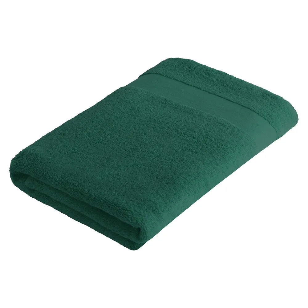 Sophie Muval handdoek 140x70 cm 450 grm² flessengroen pms 3308c flessengroen - Handdoekeninclusieflogo Sophie Muval handdoek 140x70 cm, 450 gr/m², flessengroen (pms 3308c) / flessengroen
