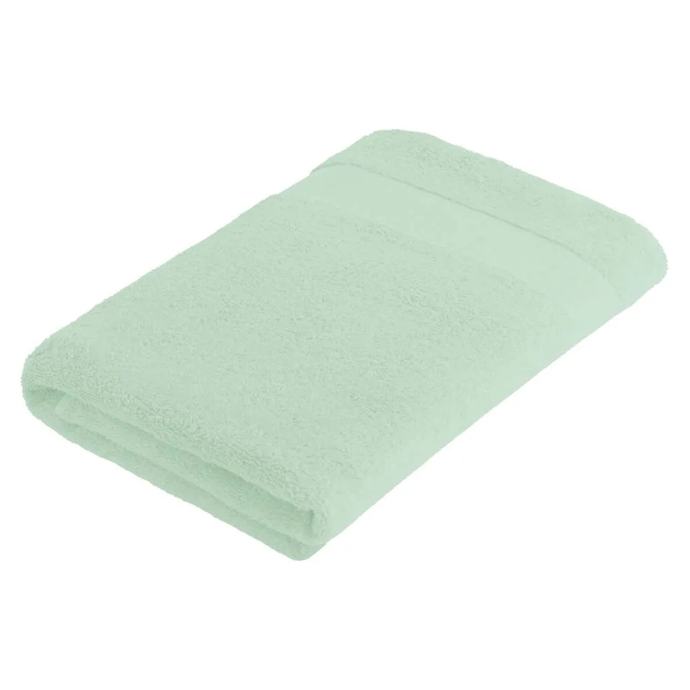 Sophie Muval handdoek 140x70 cm 450 grm² light jade pms 4180c light jade - Handdoekeninclusieflogo Sophie Muval handdoek 140x70 cm, 450 gr/m², light jade (pms 4180c) / light jade