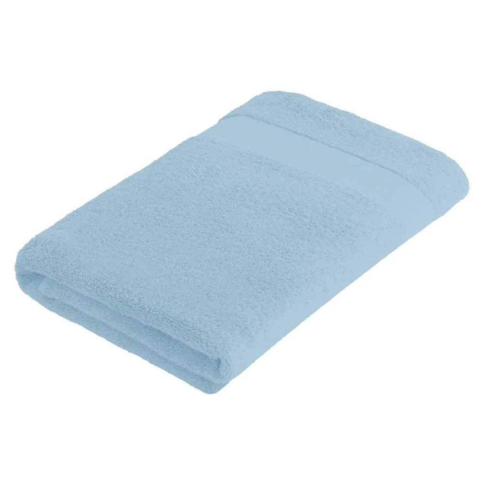 Sophie Muval handdoek 140x70 cm 450 grm² ocean blue pms 6107c ocean blue - Handdoekeninclusieflogo Sophie Muval handdoek 140x70 cm, 450 gr/m², ocean blue (pms 6107c) / ocean blue