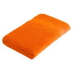 Sophie Muval handdoek 140x70 cm 450 grm² oranje pms 165c oranje - Handdoekeninclusieflogo Sophie Muval handdoek 140x70 cm, 450 gr/m², oranje (pms 165c) / oranje