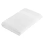 Sophie Muval handdoek 140x70 cm 450 grm² wit white wit - Handdoekeninclusieflogo Sophie Muval handdoek 140x70 cm, 450 gr/m², wit (white) / wit