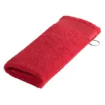 Sophie Muval golfhanddoek 55x30 cm, 450 gr/m², rood (pms 199c) / rood