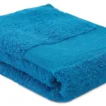 Sophie Muval sporthanddoek 130x30 cm 450 grm² lichtblauw pms 638c lichtblauw - Handdoekeninclusieflogo Sophie Muval sporthanddoek 130x30 cm, 450 gr/m², lichtblauw (pms 638c) / lichtblauw