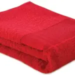 Sophie Muval sporthanddoek 130x30 cm 450 grm² rood pms 199c rood - Handdoekeninclusieflogo Sophie Muval sporthanddoek 130x30 cm, 450 gr/m², rood (pms 199c) / rood