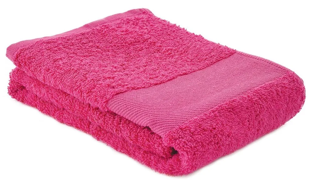 Sophie Muval sporthanddoek 130x30 cm 450 grm² roze pms 212c roze - Handdoekeninclusieflogo Sophie Muval sporthanddoek 130x30 cm, 450 gr/m², roze (pms 212c) / roze