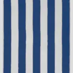 Sophie Muval strandhanddoek 180x100 cm, 450 gr/m², kobaltblauw (pms 286c) / wit