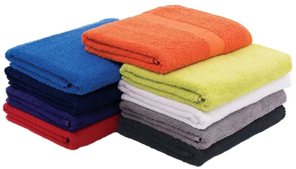 Sophie Muval handdoek 140x70 cm 360 grm² productfoto 2 - Handdoekeninclusieflogo Sophie Muval handdoek 140x70 cm, 360 gr/m² — productfoto 2