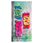 Sophie Muval sublimatie handdoek 100x50 cm, 350 gr/m² — productfoto 1