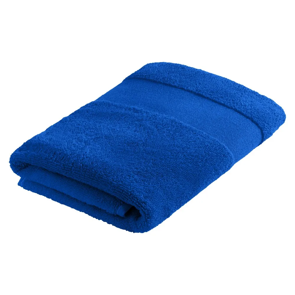 Sophie Muval handdoek 100x50 cm 520 grm² kobaltblauw pms 286c kobaltblauw - Hidalgo-werbeartikel Sophie Muval handdoek 100x50 cm, 520 gr/m², kobaltblauw (pms 286c) / kobaltblauw
