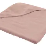 Sophie Muval badcape 75x75 cm, 450 gr/m², dusty pink (pms 6029c) / dusty pink