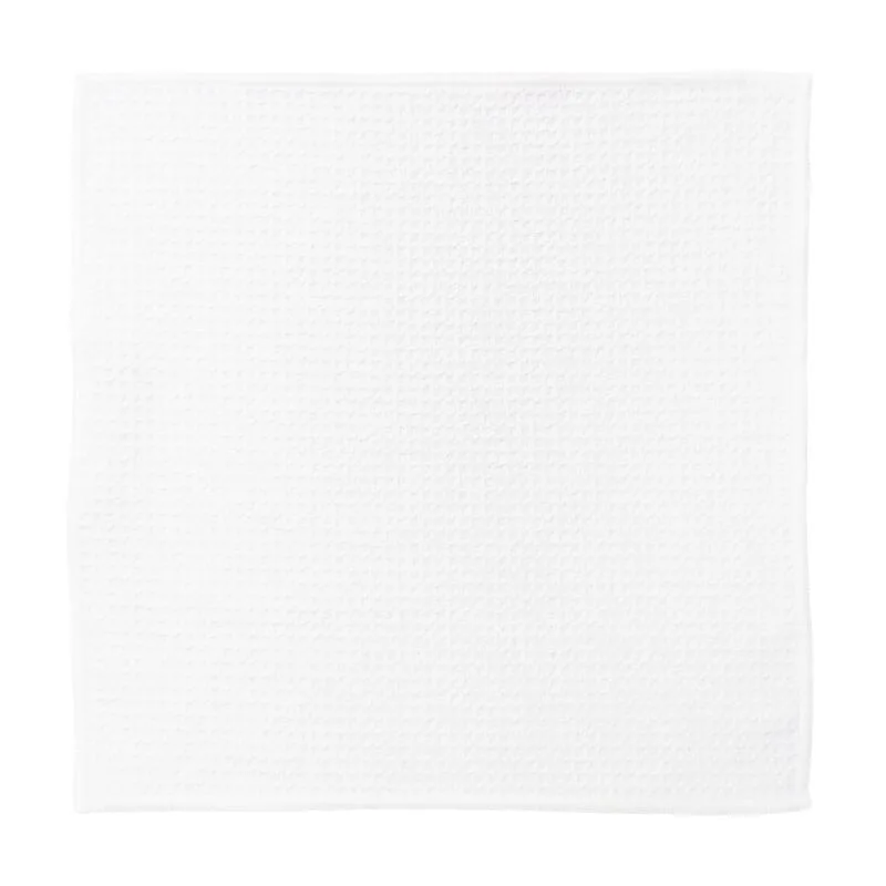 Sublimatie theedoek met reliëf structuur, 30x30 cm, 360 gr/m²