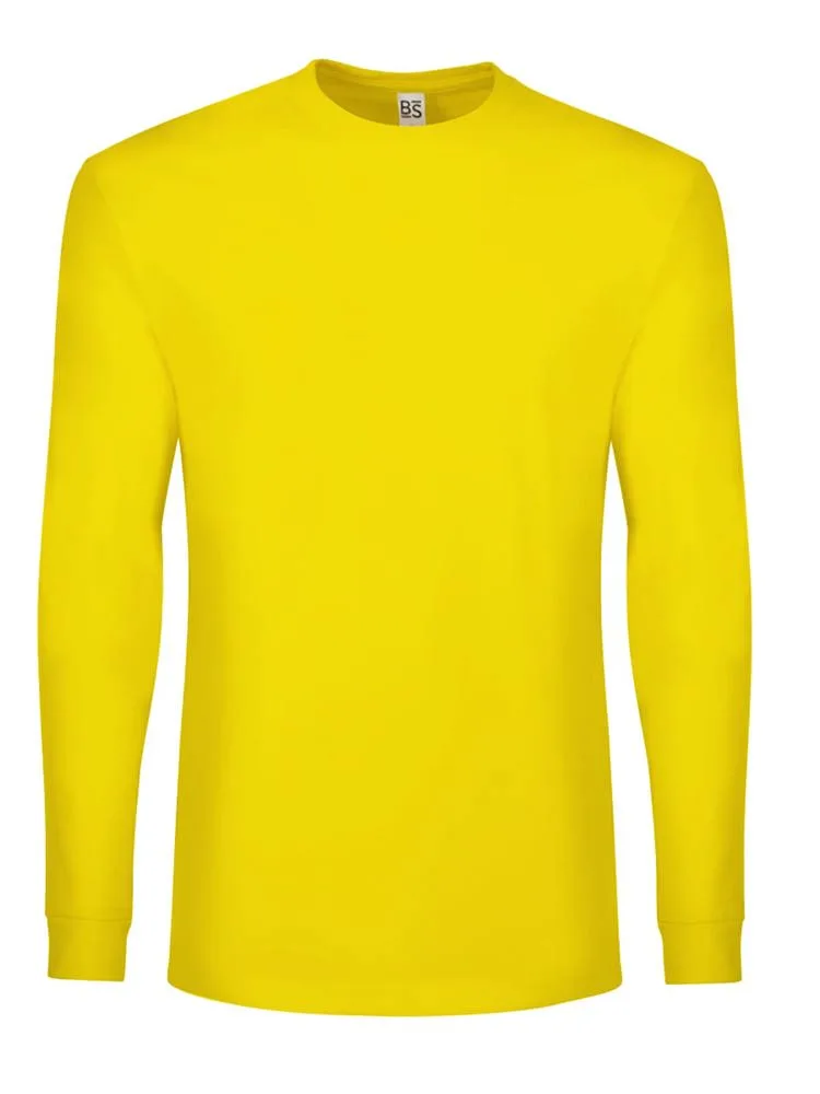BS Evolution long sleeve t-shirt 160 grm² goud - Hidalgo BS Evolution long sleeve t-shirt, 160 gr/m², goud