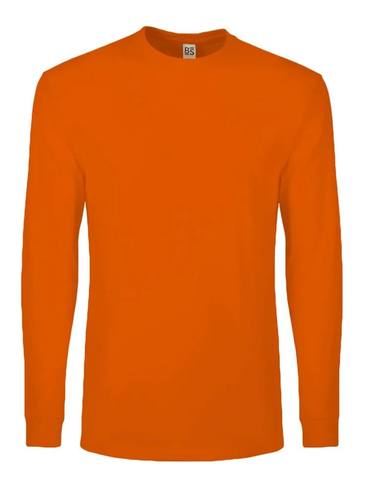 BS Evolution long sleeve t-shirt 160 grm² oranje - Hidalgo BS Evolution long sleeve t-shirt, 160 gr/m², oranje