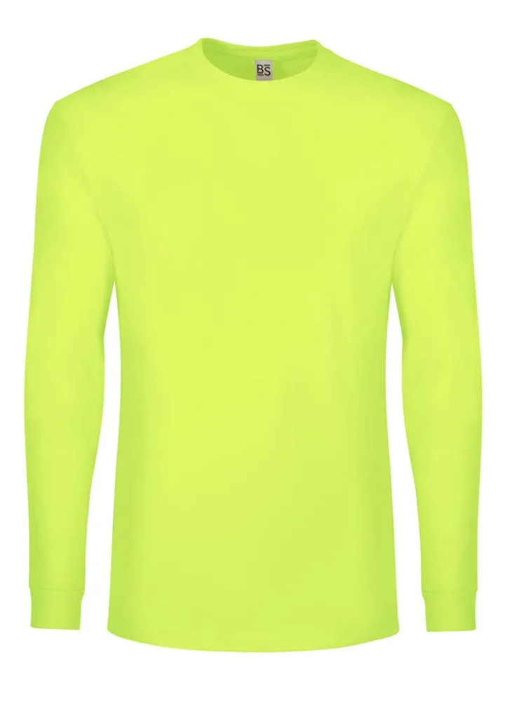 BS Evolution long sleeve t-shirt 160 grm² safety yellow - Hidalgo BS Evolution long sleeve t-shirt, 160 gr/m², safety yellow