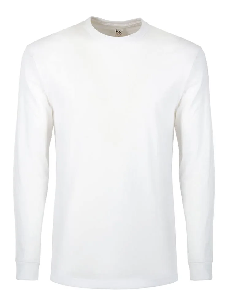 BS Evolution long sleeve t-shirt 160 grm² wit - Hidalgo BS Evolution long sleeve t-shirt, 160 gr/m², wit