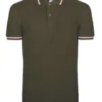 BS Italy polo, 200 gr/m², olijfgroen (pms 418c)