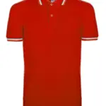 BS Italy polo, 200 gr/m², rood (pms 186c)