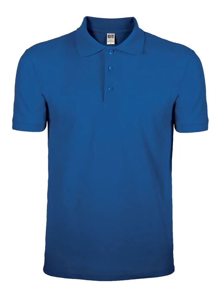 BS Evolution polo 180 grm² kobaltblauw pms 2145c - Hidalgo BS Evolution polo, 180 gr/m², kobaltblauw (pms 2145c)