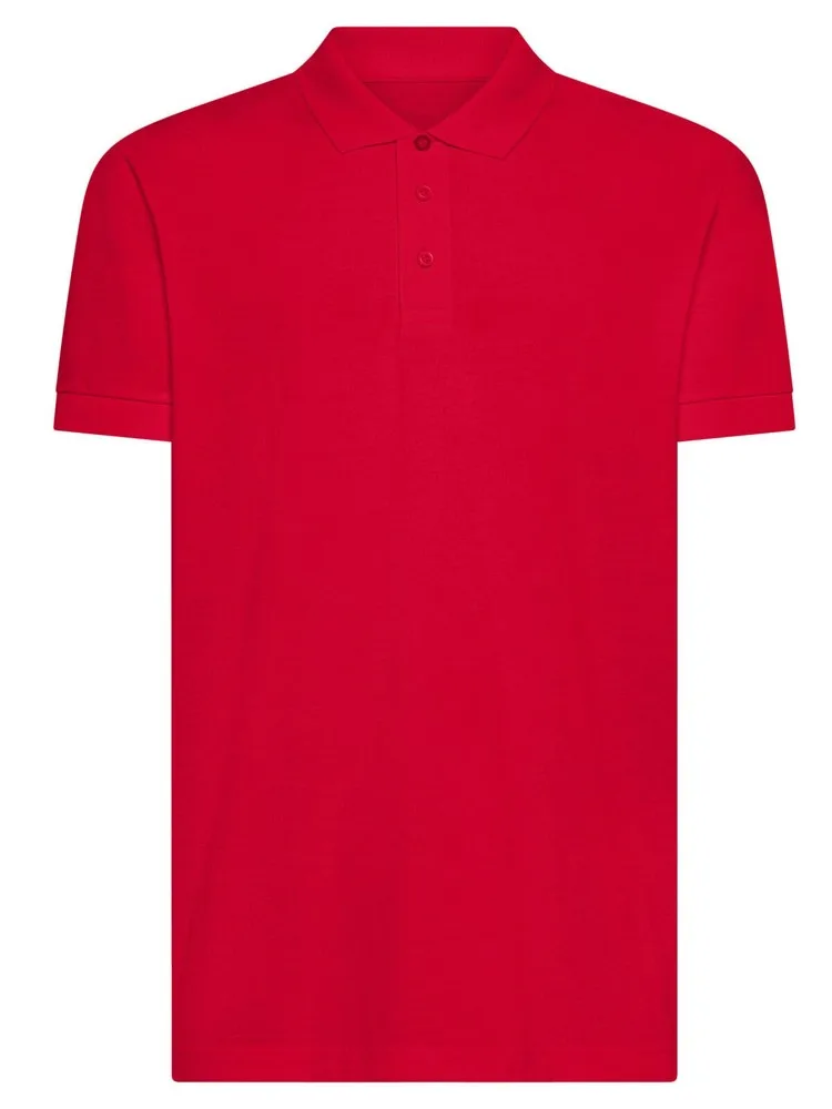 BS Twin Polo 180 grm² rood pms 186c - Hidalgo-werbeartikel BS Twin Polo, 180 gr/m², rood (pms 186c)