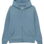 BS Berry Zipp Sweater, middenblauw (pms 2157c)