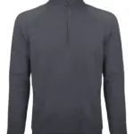 BS Sirio half zip sweater, 280 gr/m², donkergrijs (pms 7540c)