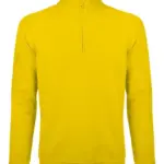 BS Sirio half zip sweater, 280 gr/m², goud (pms 114c)