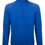 BS Sirio half zip sweater, 280 gr/m², kobaltblauw (pms 2145c)