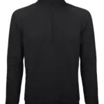 BS Sirio half zip sweater, 280 gr/m², zwart (black)