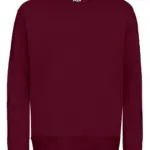 BS Atlas sweater 280 grm² bordeaux pms 7428c - Hidalgo BS Atlas sweater, 280 gr/m², bordeaux (pms 7428c)