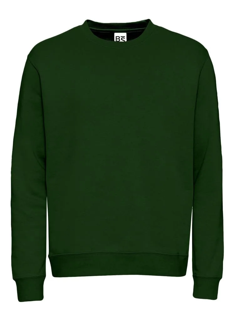BS Atlas sweater 280 grm² flessengroen pms 2411c - Hidalgo BS Atlas sweater, 280 gr/m², flessengroen (pms 2411c)