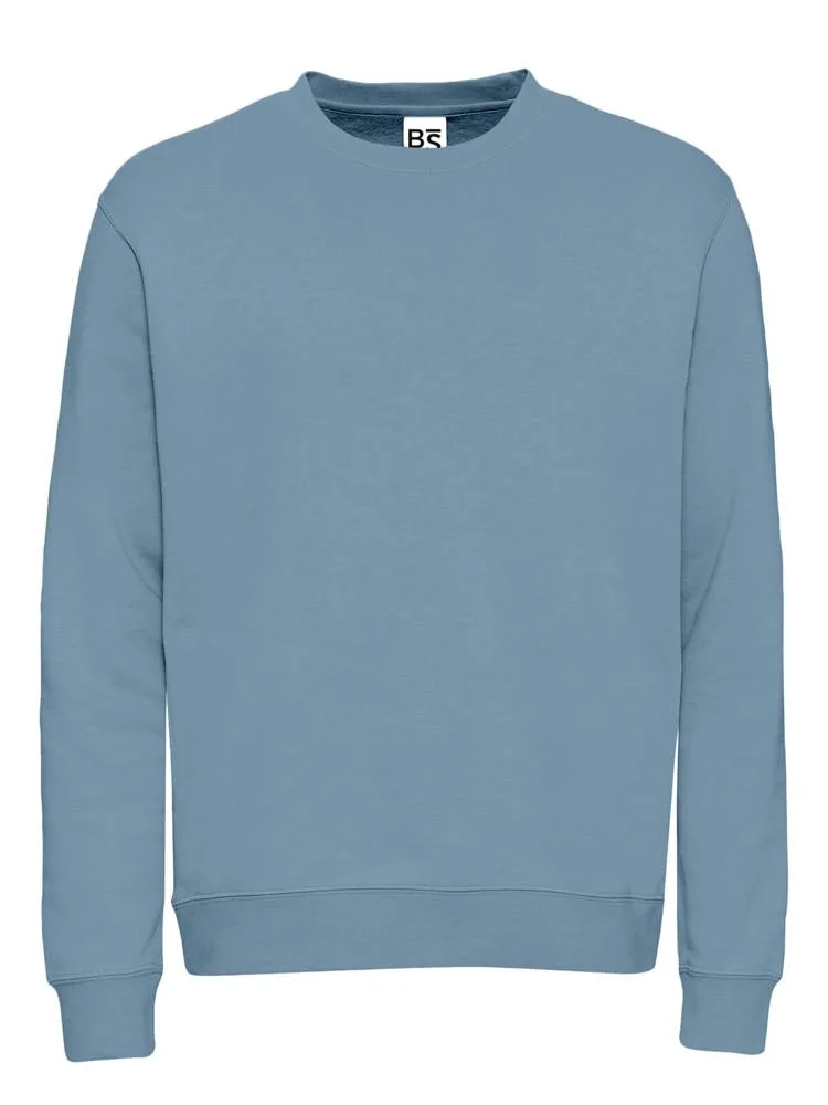 BS Atlas sweater 280 grm² middenblauw pms 2157c - Hidalgo BS Atlas sweater, 280 gr/m², middenblauw (pms 2157c)