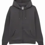 BS Vega full zip hoodie, 280 gr/m², donkergrijs (pms 7540c)