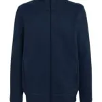 BS Harlem full zip sweater 280 grm² navy pms 5395c - Hidalgo BS Harlem full zip sweater, 280 gr/m², navy (pms 5395c)