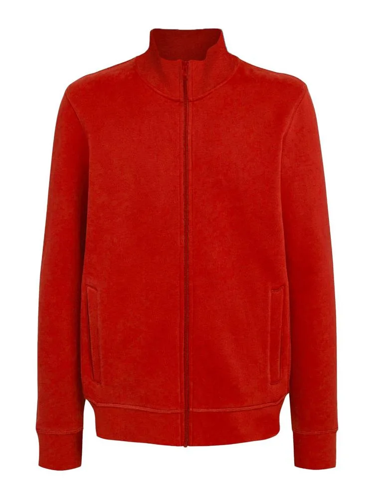 BS Harlem full zip sweater 280 grm² rood pms 186c - Hidalgo BS Harlem full zip sweater, 280 gr/m², rood (pms 186c)