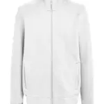 BS Harlem full zip sweater 280 grm² wit white - Hidalgo BS Harlem full zip sweater, 280 gr/m², wit (white)