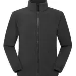 BS Peak full zip fleece sweater, 290 gr/m², donkergrijs (pms 7540c)