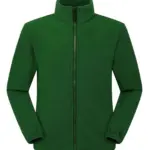 BS Peak full zip fleece sweater, 290 gr/m², flessengroen (pms 2411c)