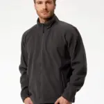 BS Peak full zip fleece sweater, 290 gr/m², rood (pms 186c)
