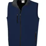 BS Traveller softshell bodywarmer 275 grm² navy pms 5395c - Hidalgo BS Traveller softshell bodywarmer, 275 gr/m², navy (pms 5395c)