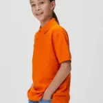 Kinder polo bedrucken: 100% baumwolle, 180g/m², BS-Evolution — Produktfoto 17