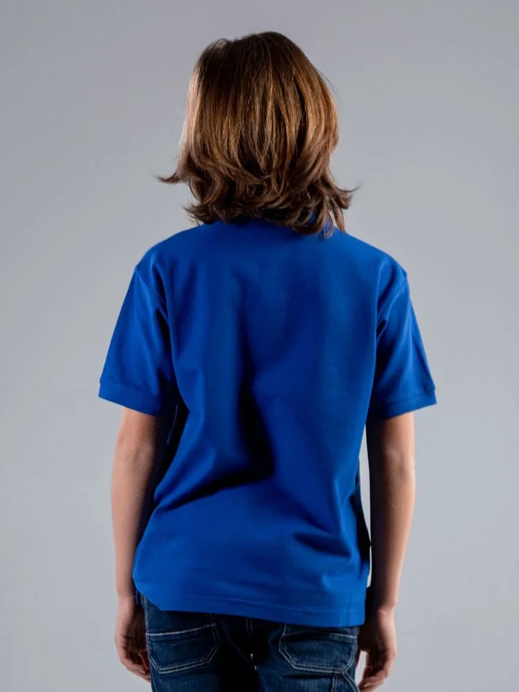 Custom printed kids polo shirt for team events 180g/m². — product photo 18
