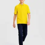 Custom printed kids polo shirt for team events 180g/m². — product photo 20