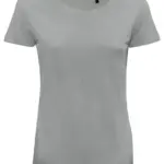 BS Moon dames t-shirt 150 grm² grijs - Hidalgo BS Moon dames t-shirt, 150 gr/m², grijs