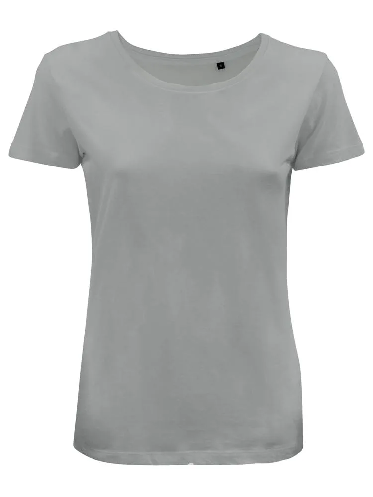 BS Moon dames t-shirt 150 grm² grijs - Hidalgo BS Moon dames t-shirt, 150 gr/m², grijs