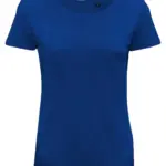 BS Moon dames t-shirt 150 grm² kobaltblauw - Hidalgo BS Moon dames t-shirt, 150 gr/m², kobaltblauw