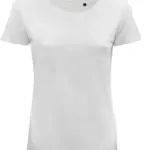 BS Moon dames t-shirt 150 grm² wit - Hidalgo BS Moon dames t-shirt, 150 gr/m², wit