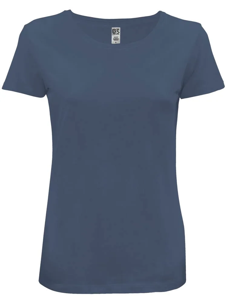 BS Evolution dames t-shirt 150 grm² denim - Hidalgo BS Evolution dames t-shirt, 150 gr/m², denim