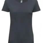 BS Evolution dames t-shirt 150 grm² donkergrijs - Hidalgo BS Evolution dames t-shirt, 150 gr/m², donkergrijs