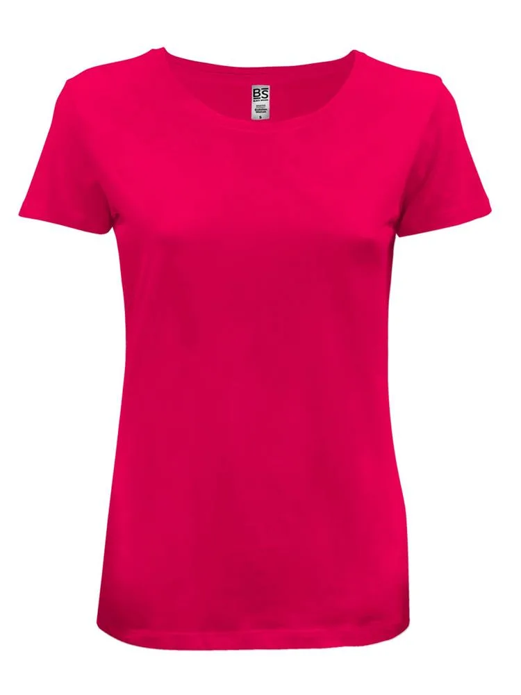 BS Evolution dames t-shirt 150 grm² fucsia - Hidalgo BS Evolution dames t-shirt, 150 gr/m², fucsia
